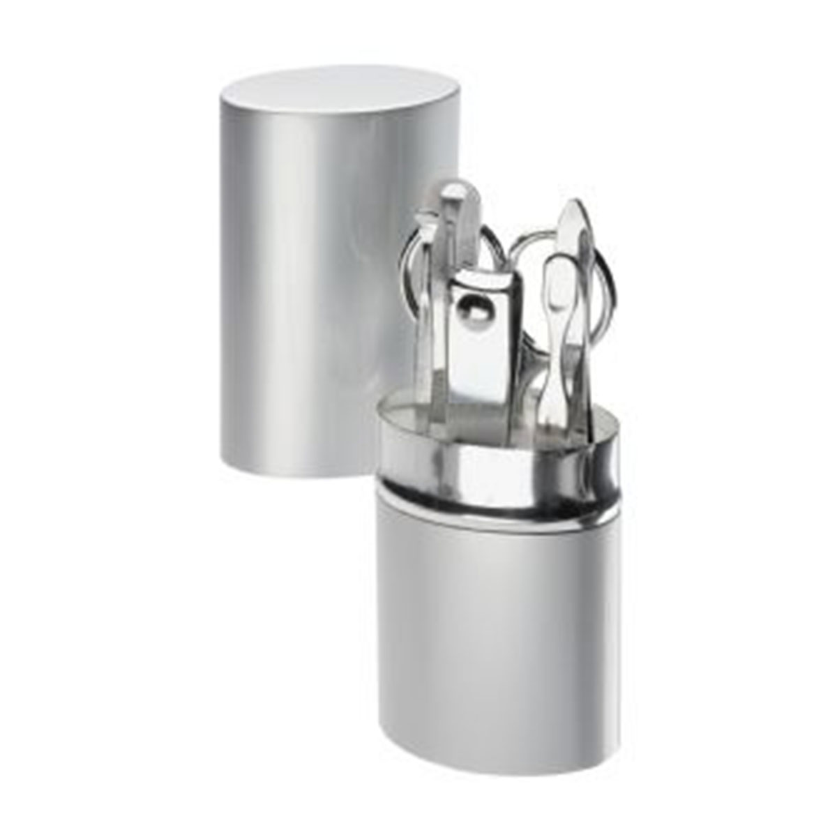 Manicure Set-Silver Tin.
