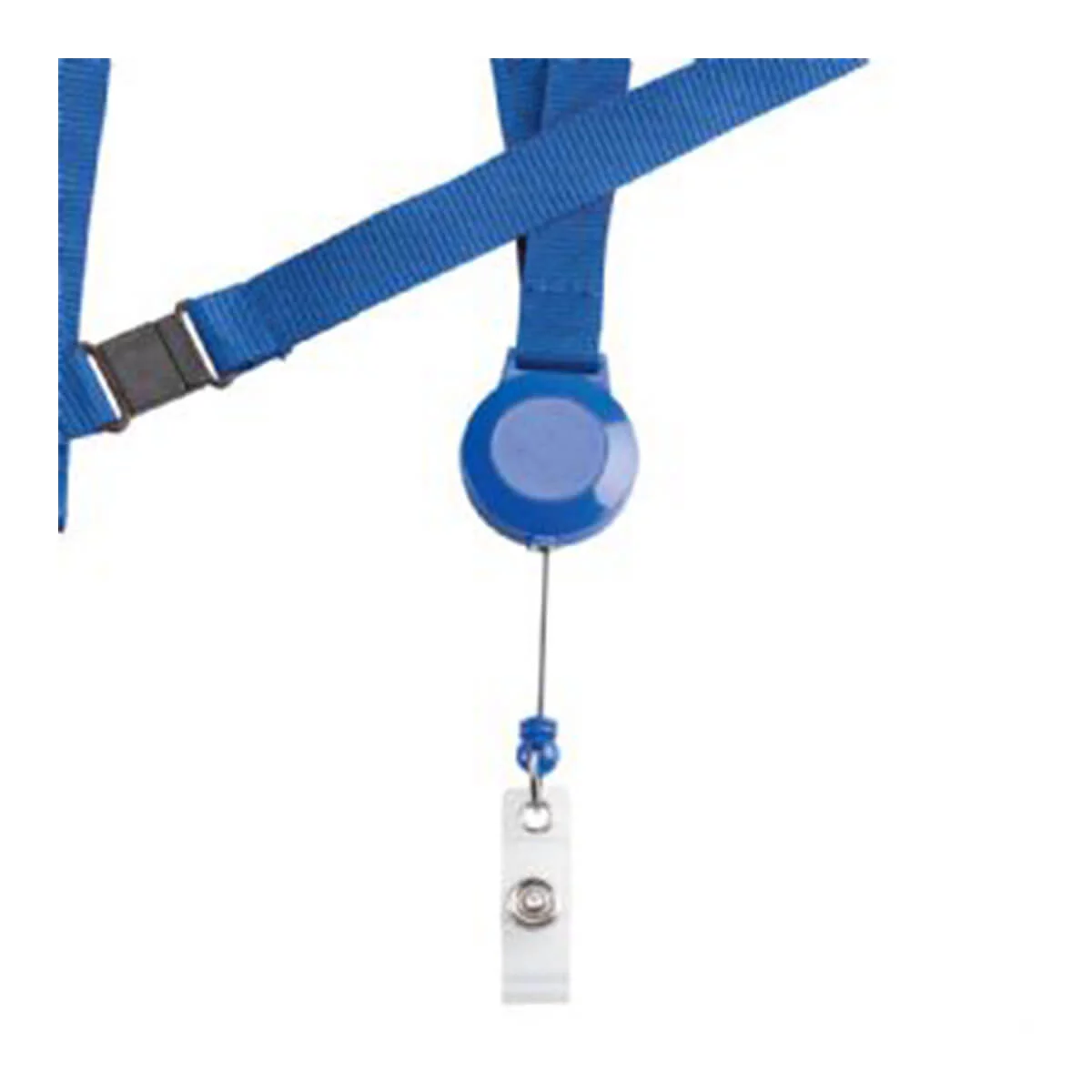 Retractable Badge Holder-Blue