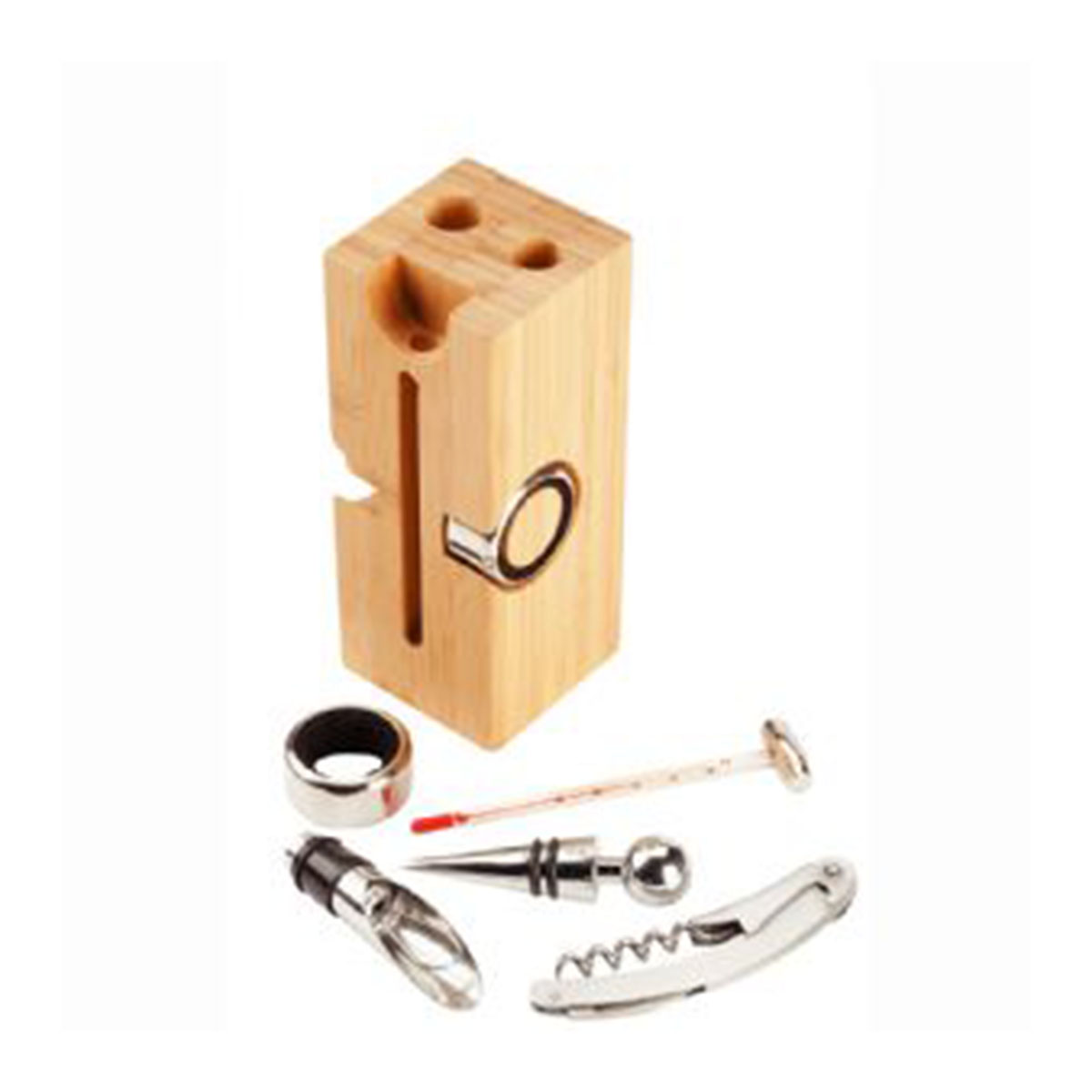 Wine Block-Light Brown.