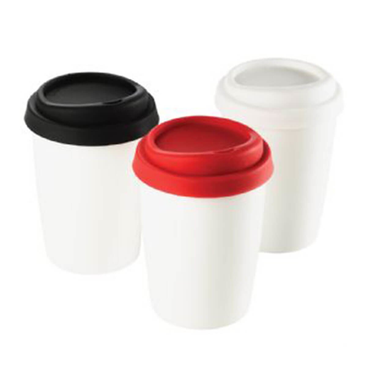 ceramic mug silicone lid