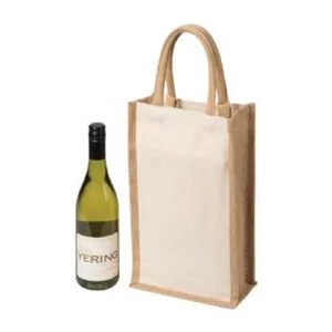 Two Bottle Canvas Wine Carrier