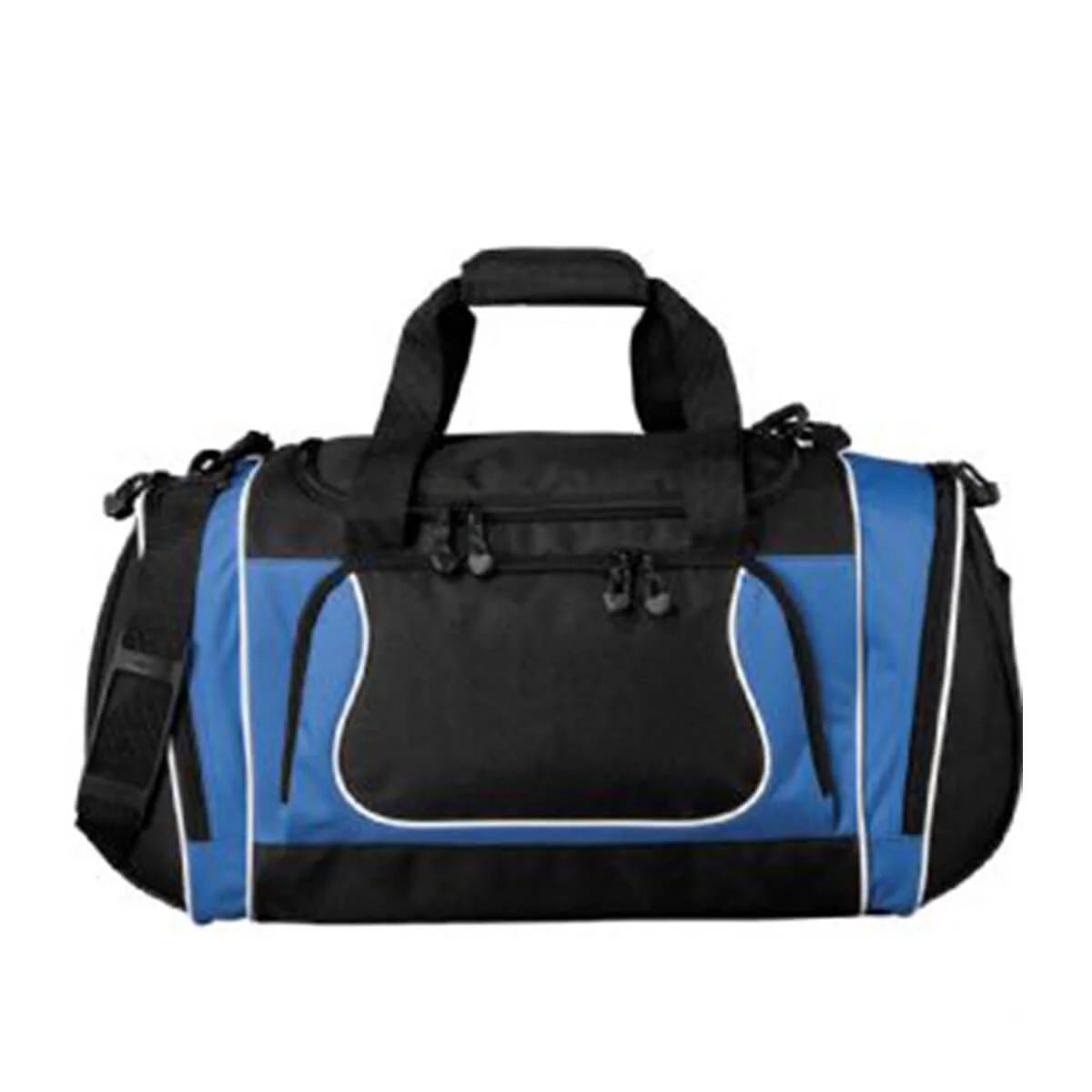 Coil Sports Duffel-Black and Blue with White Trim.