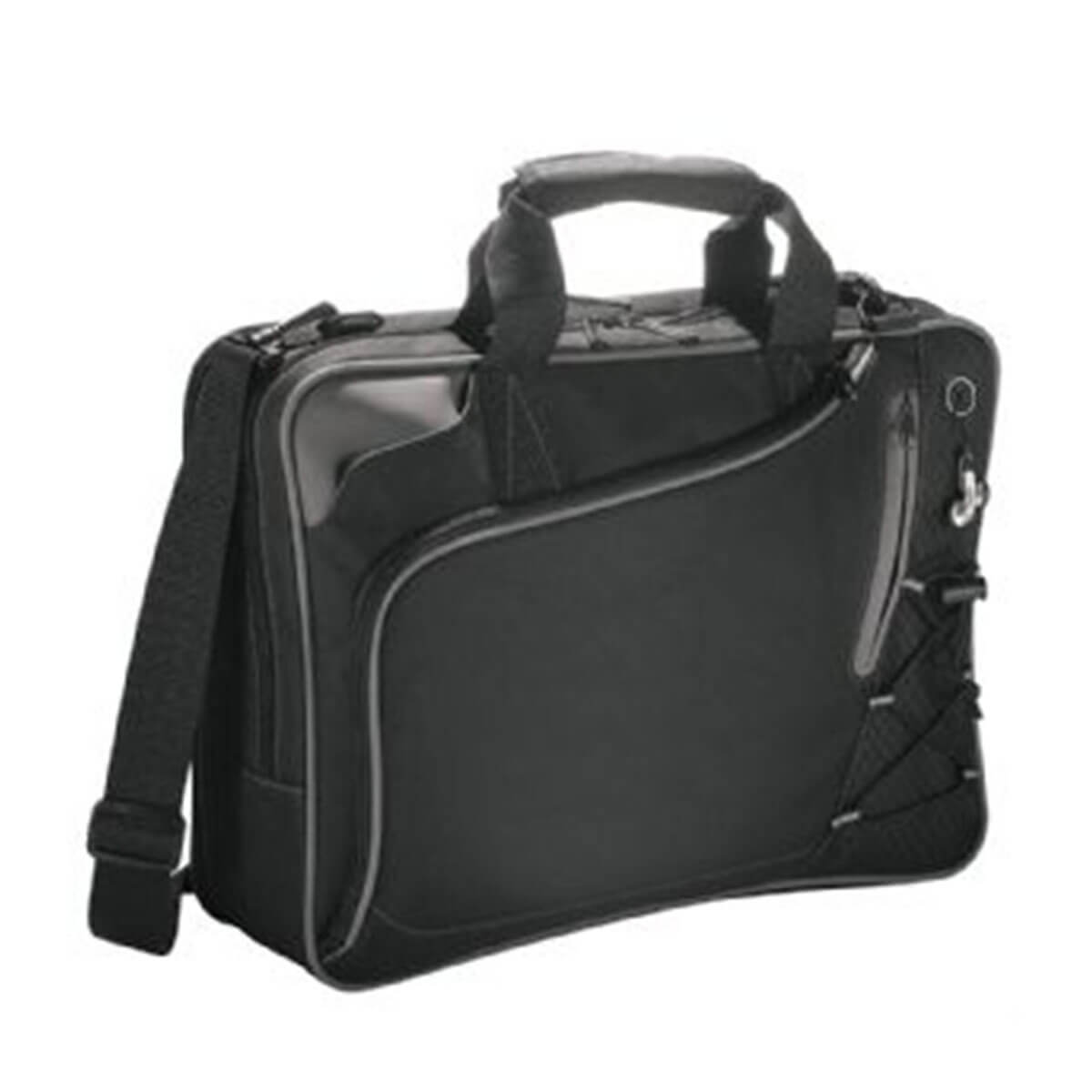 Summit Checkpoint-Friendly Computer-Case-Black with Grey Trim.