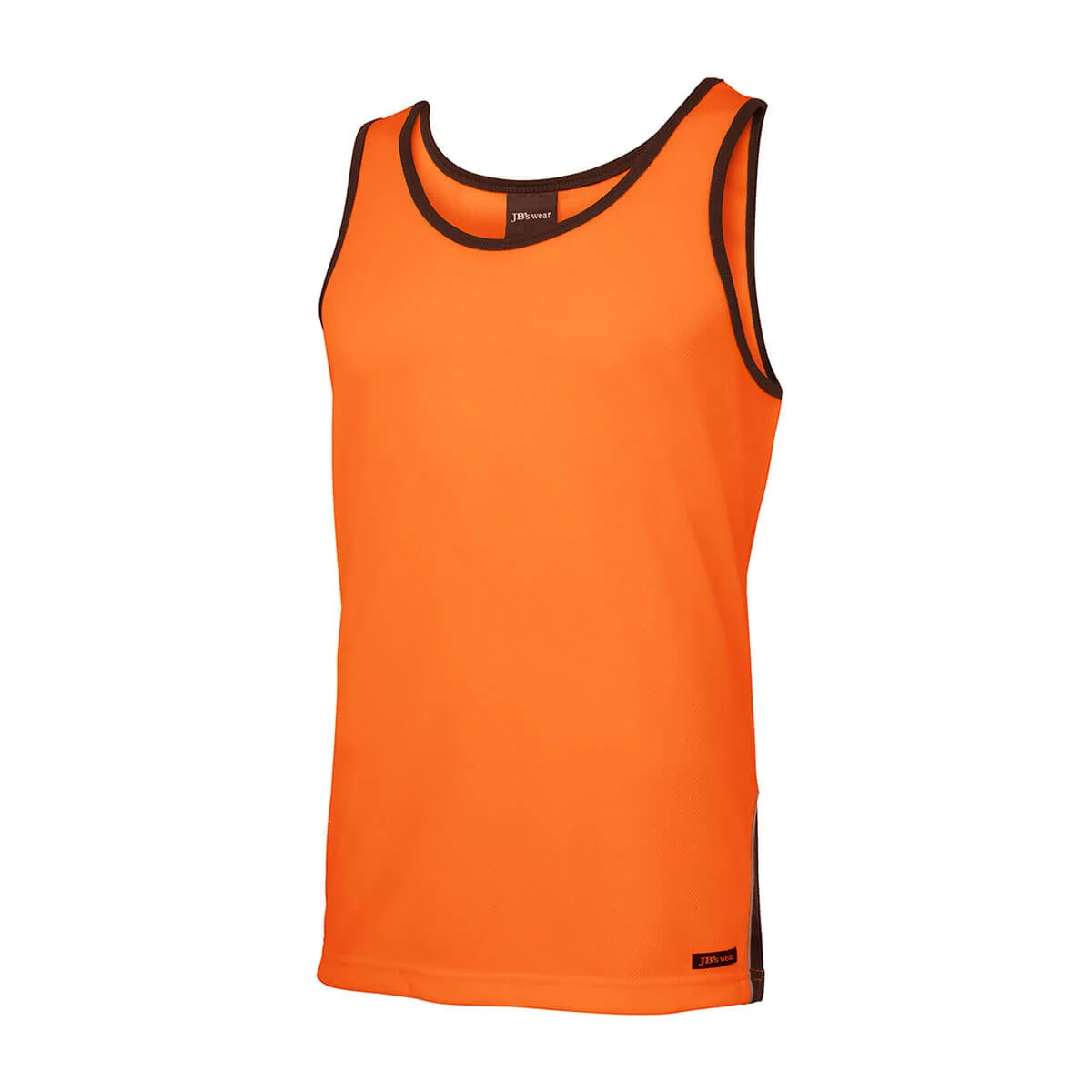 Hi Vis 4602.1 Contrast Singlet-Orange / Navy