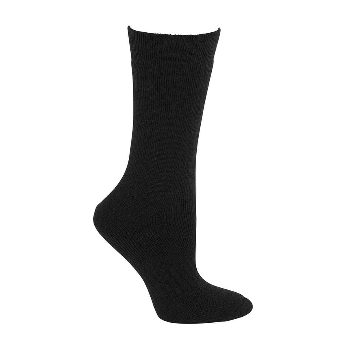 Acrylic Work Sock-Black