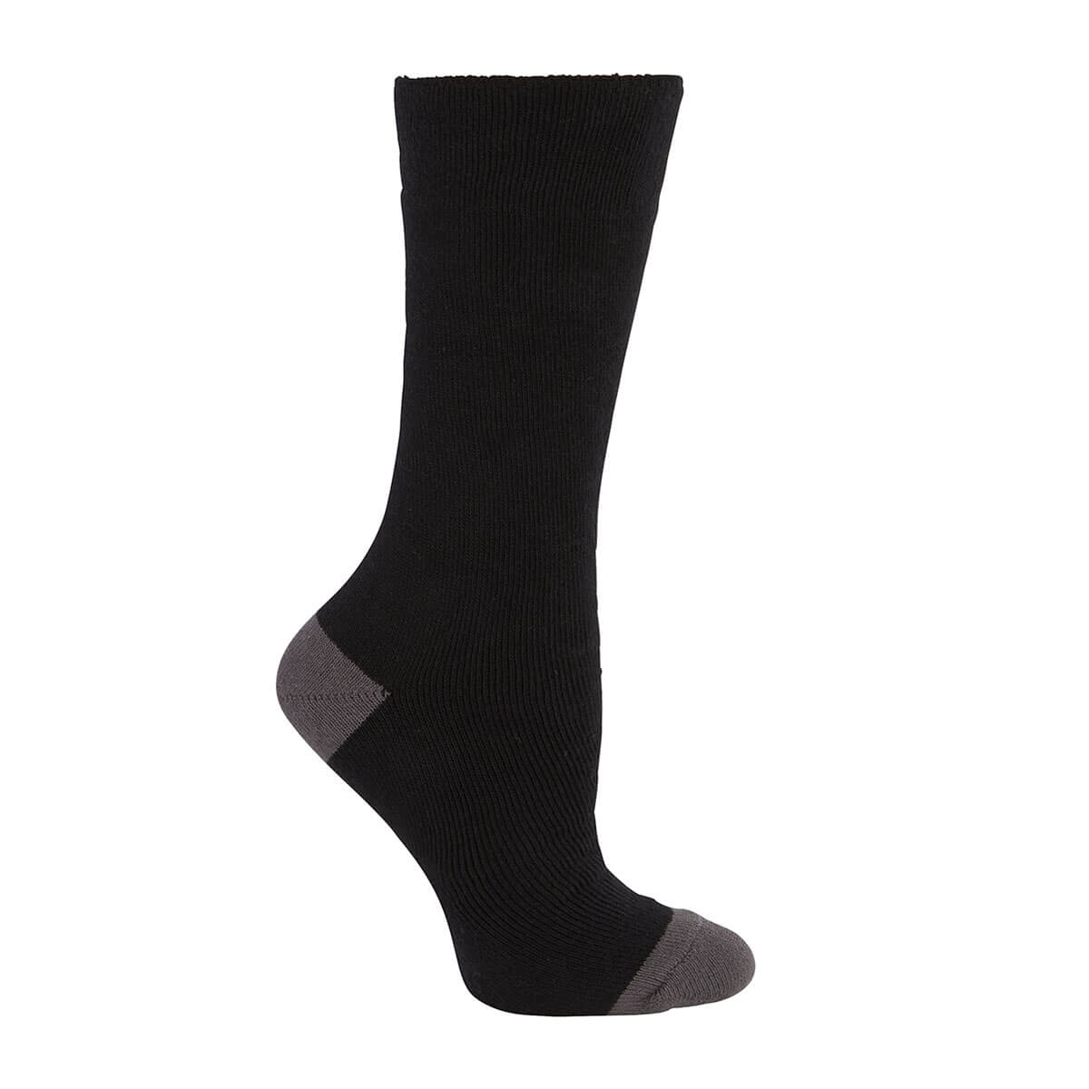 Work Sock (3 Pack)-Black / Grey