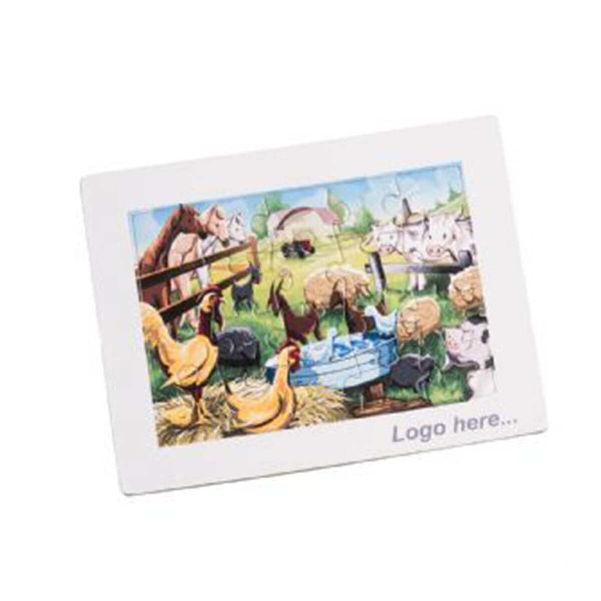 Cardboard Puzzle-White