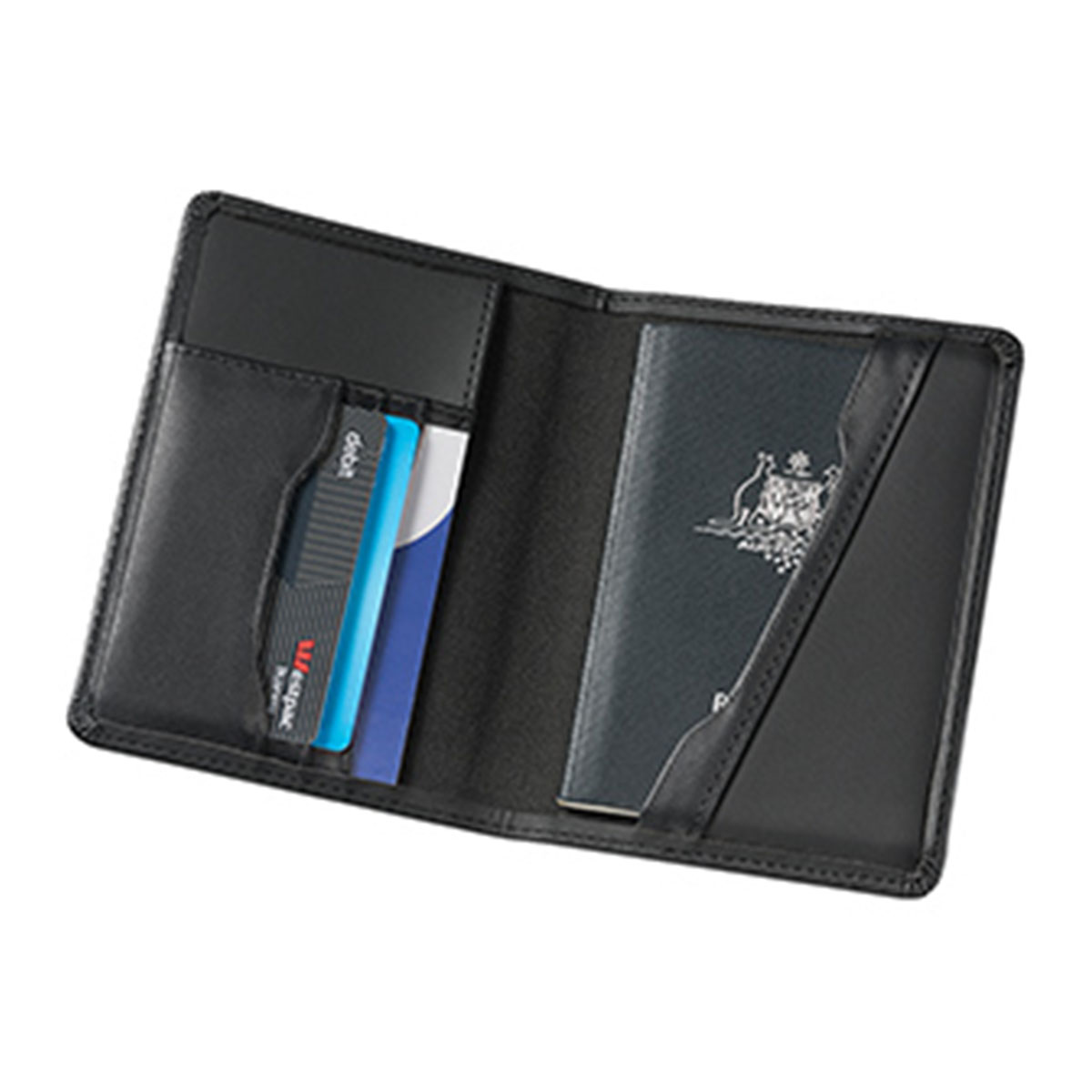 Passport Wallet-Black
