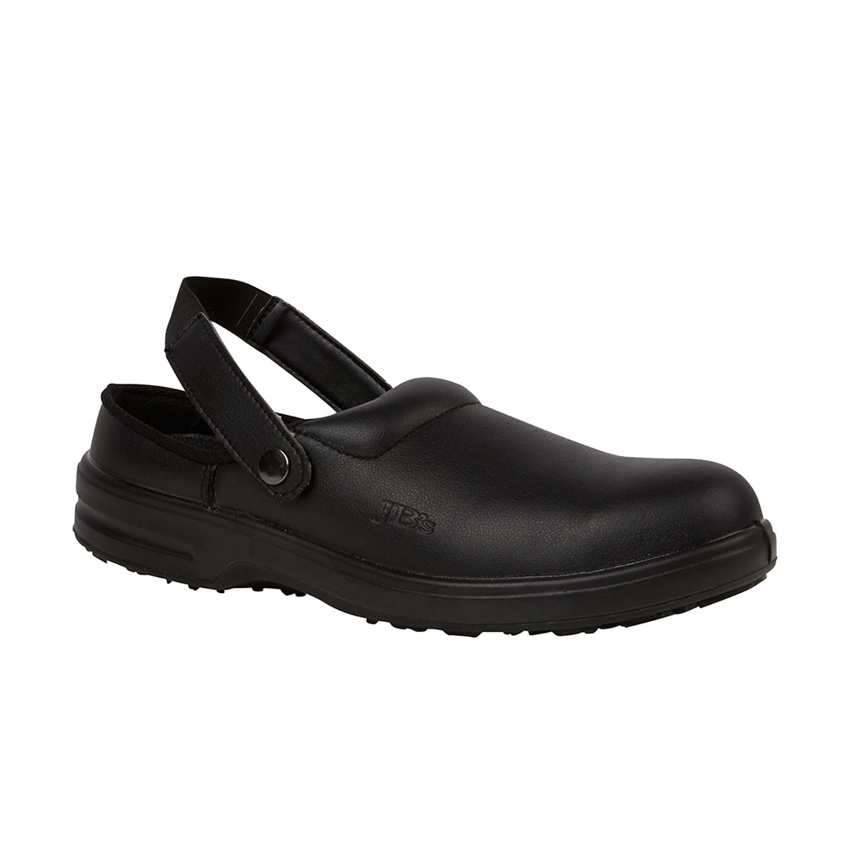 Microfibre Clog Black-Black