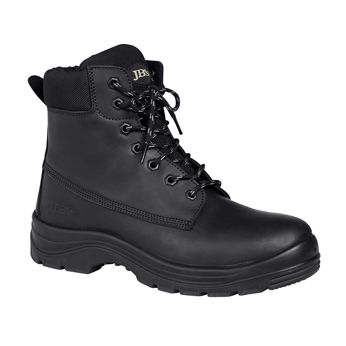 Lace Up Outdoor Boot-Black