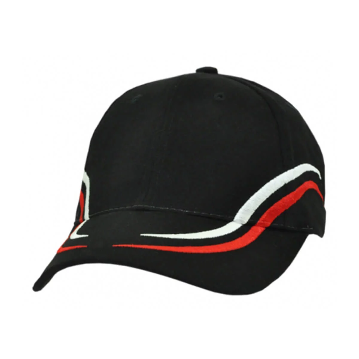 Langdon Cap-Black / White / Red