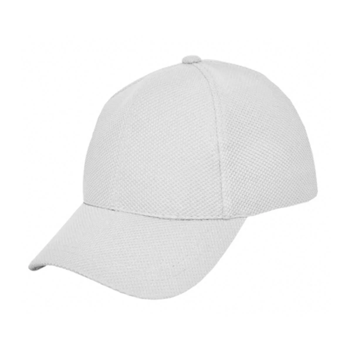 PQ Mesh Plain Sandwich Design Cap-White