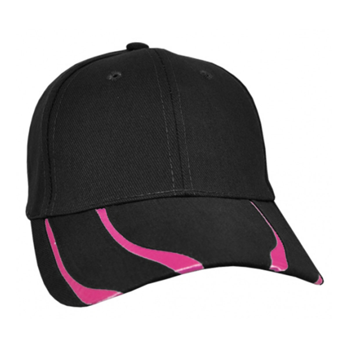 Striker Cap-Black / Hot Pink