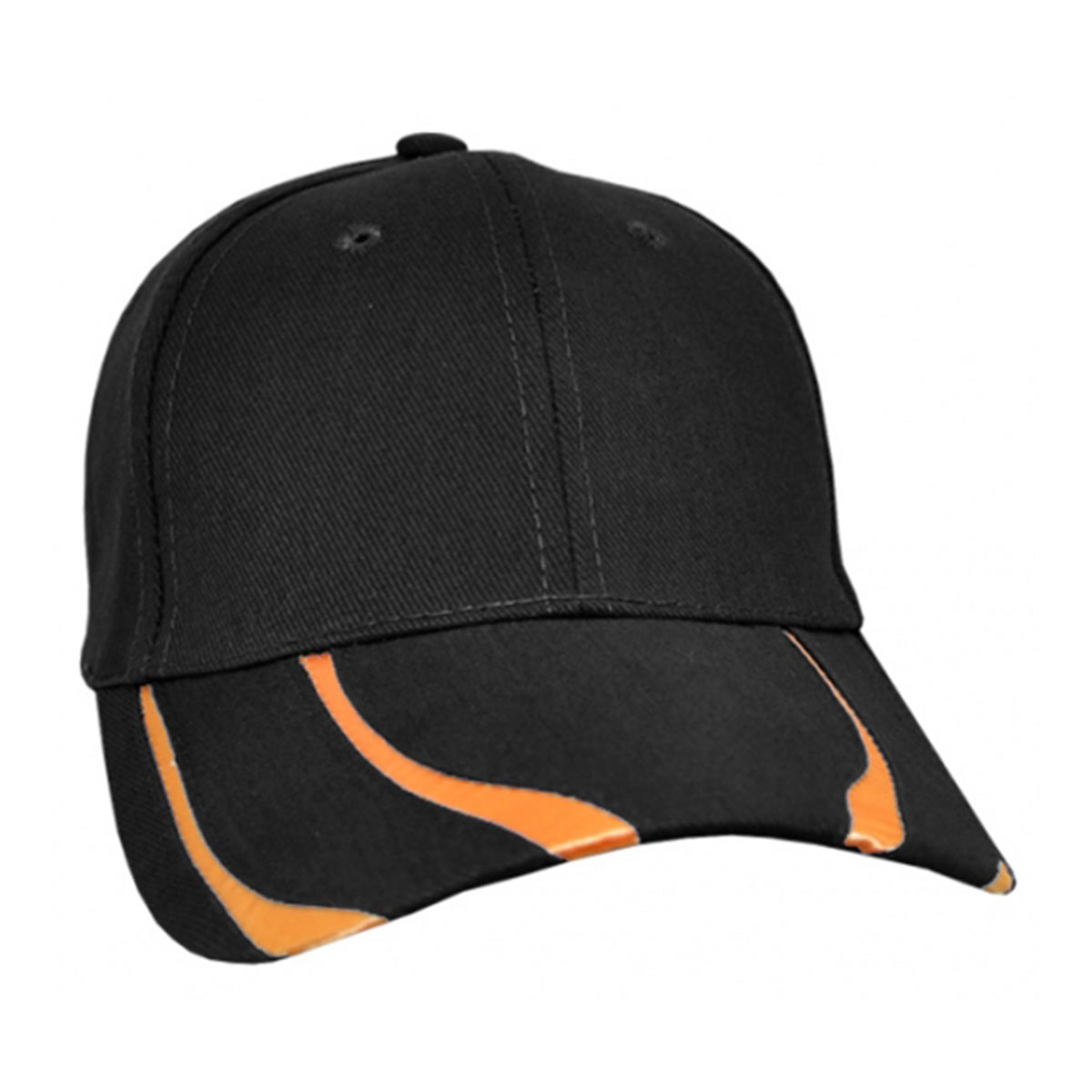 Striker Cap-Black / Orange