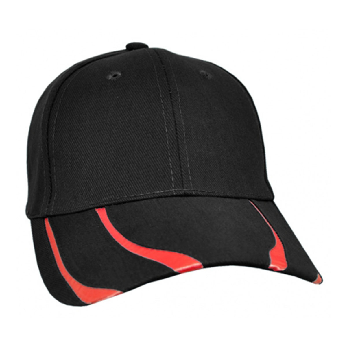 Striker Cap-Black / Red