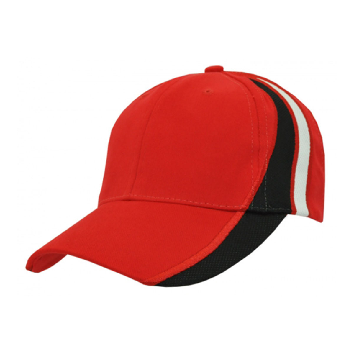 HBC Mesh Sides Cap-Red / Black / White