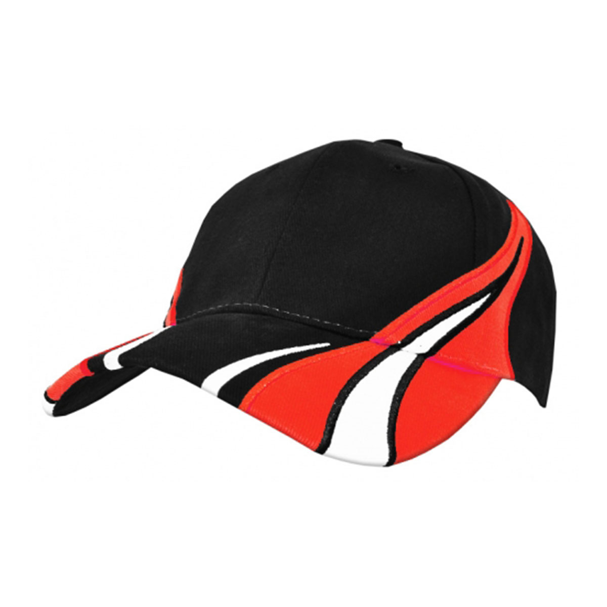 Viper Cap-Black / White / Red