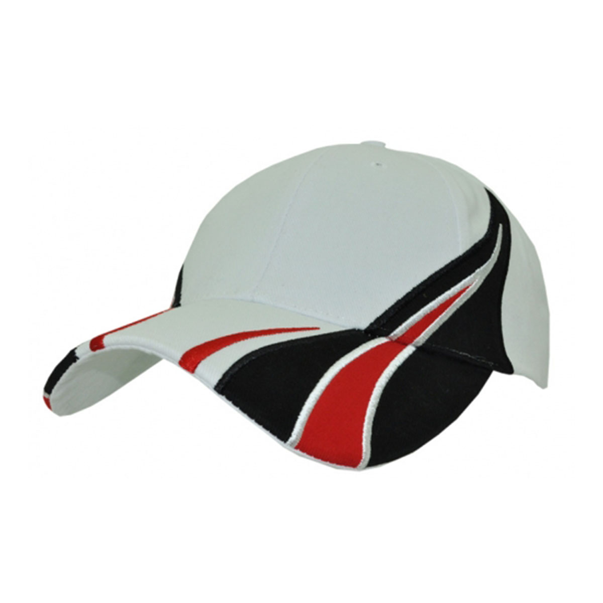 Viper Cap-White / Red / Black