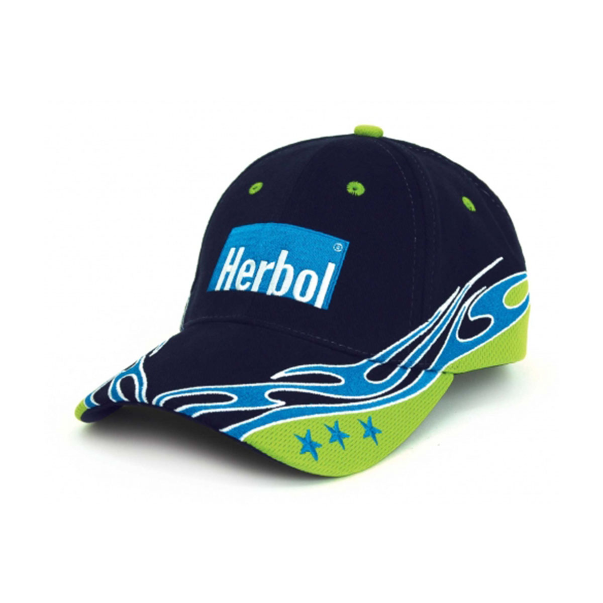 Cypress Cap-Navy / Aqua / Lime