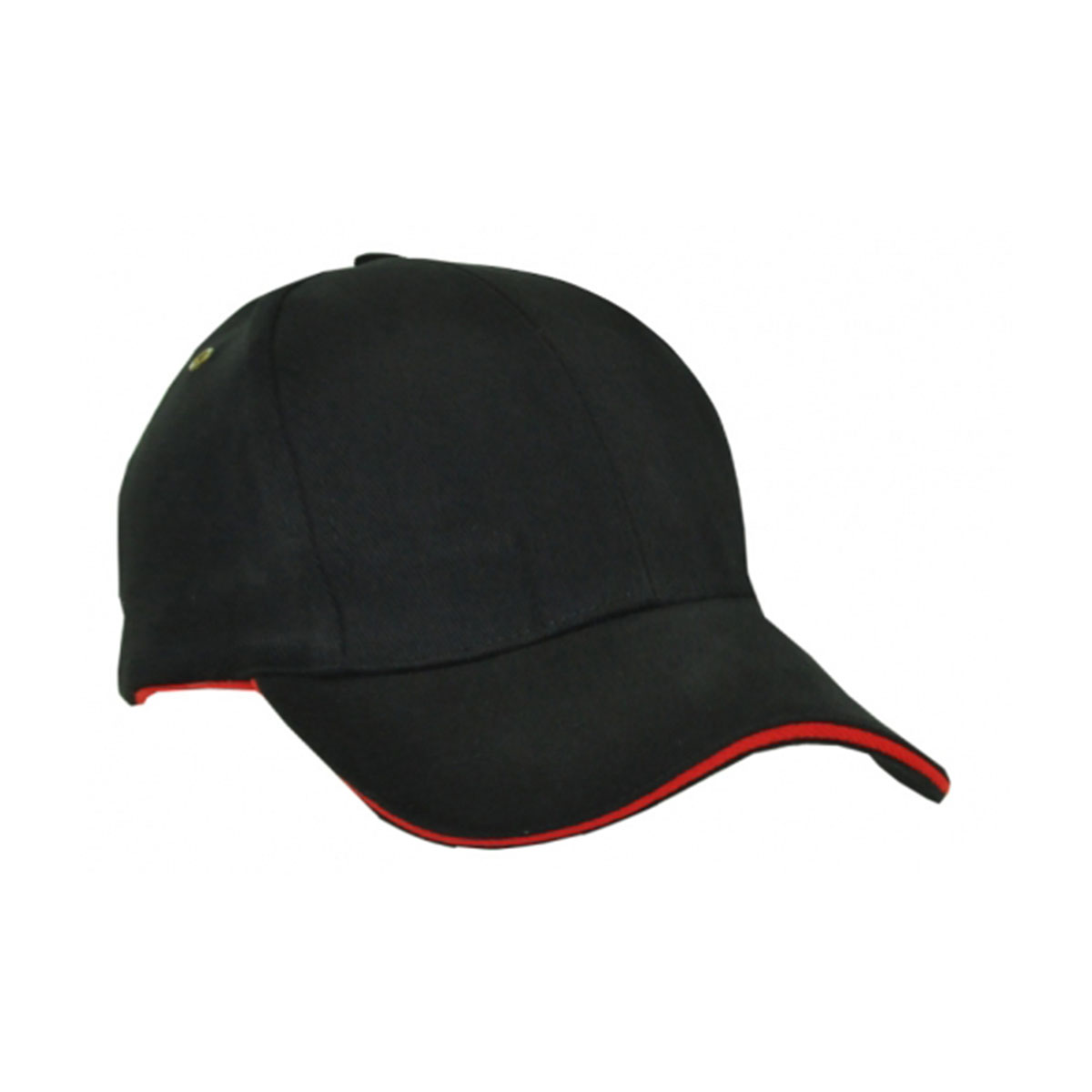 HBC Sandwich Surround Cap-Black / Red
