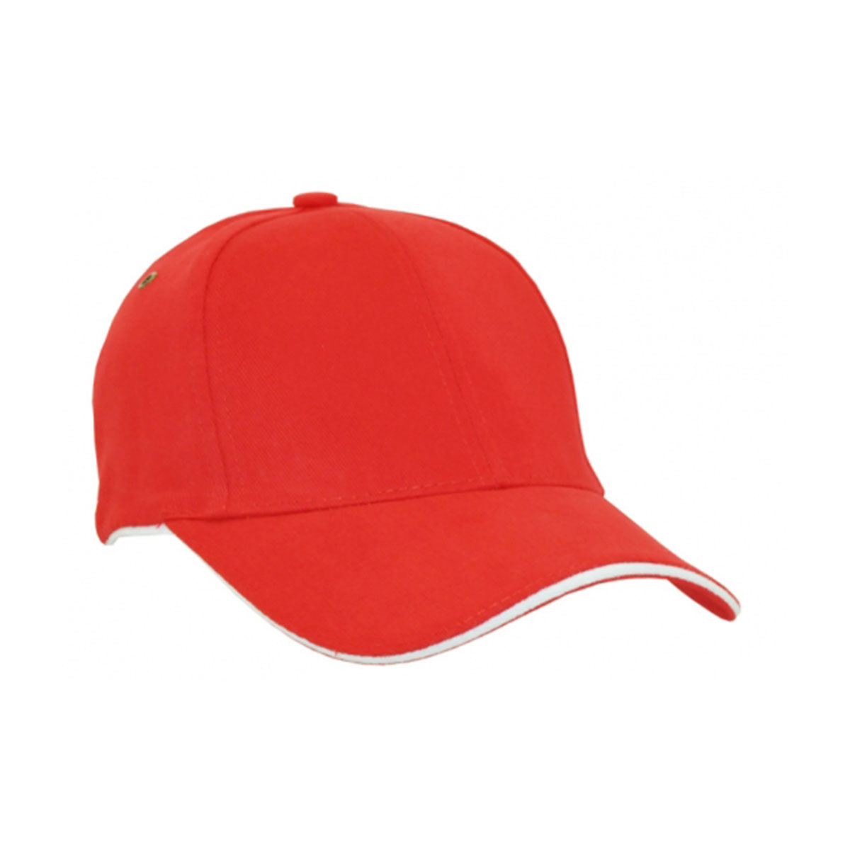 HBC Sandwich Surround Cap-Red / White