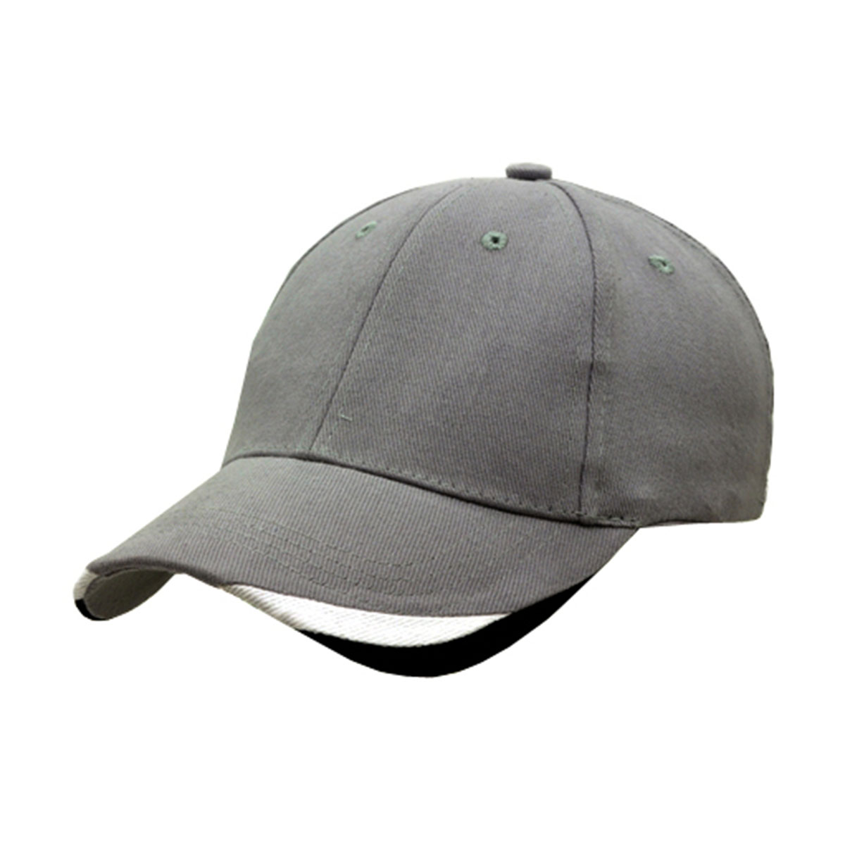 Bondi Cap-Dark Grey / White / Black