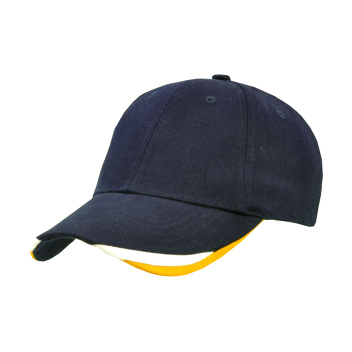 Bondi Cap-Navy / White / Gold