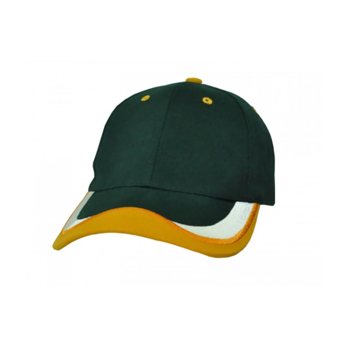 Patriot Cap-Bottle / White / Gold