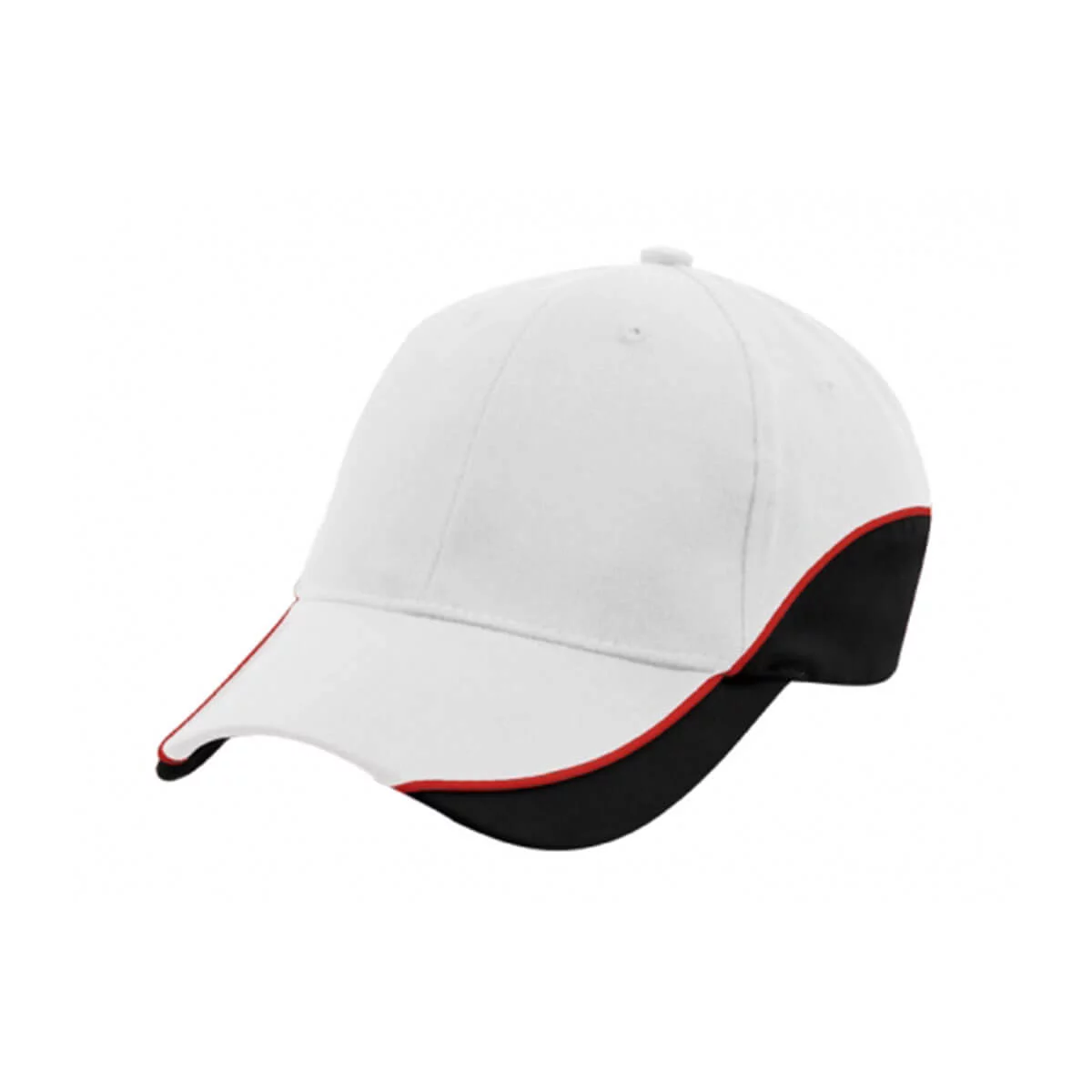 Adventure Cap-White / Red / Black