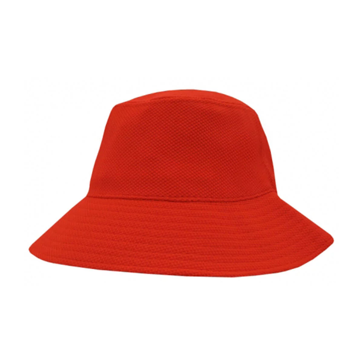 PQ Mesh Bucket Hat-Red