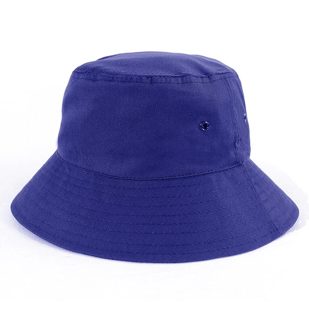 Polycotton School Bucket Hat-Royal
