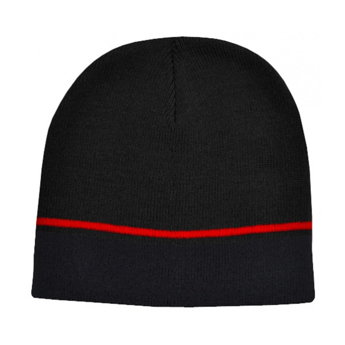 Two-Tone Beanie-Black / Red
