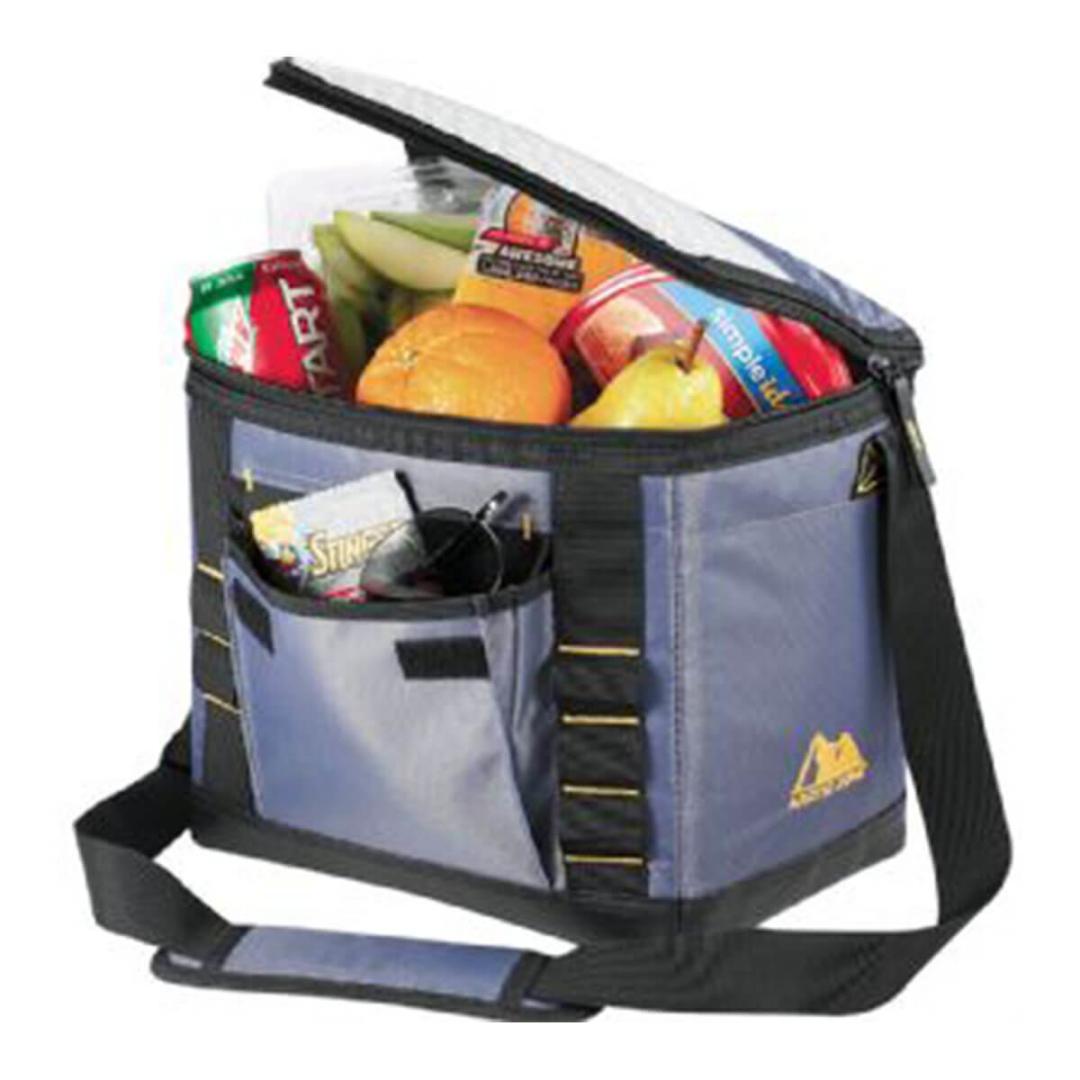 Arctic Zone® 18 Can Cooler-Grey/Black