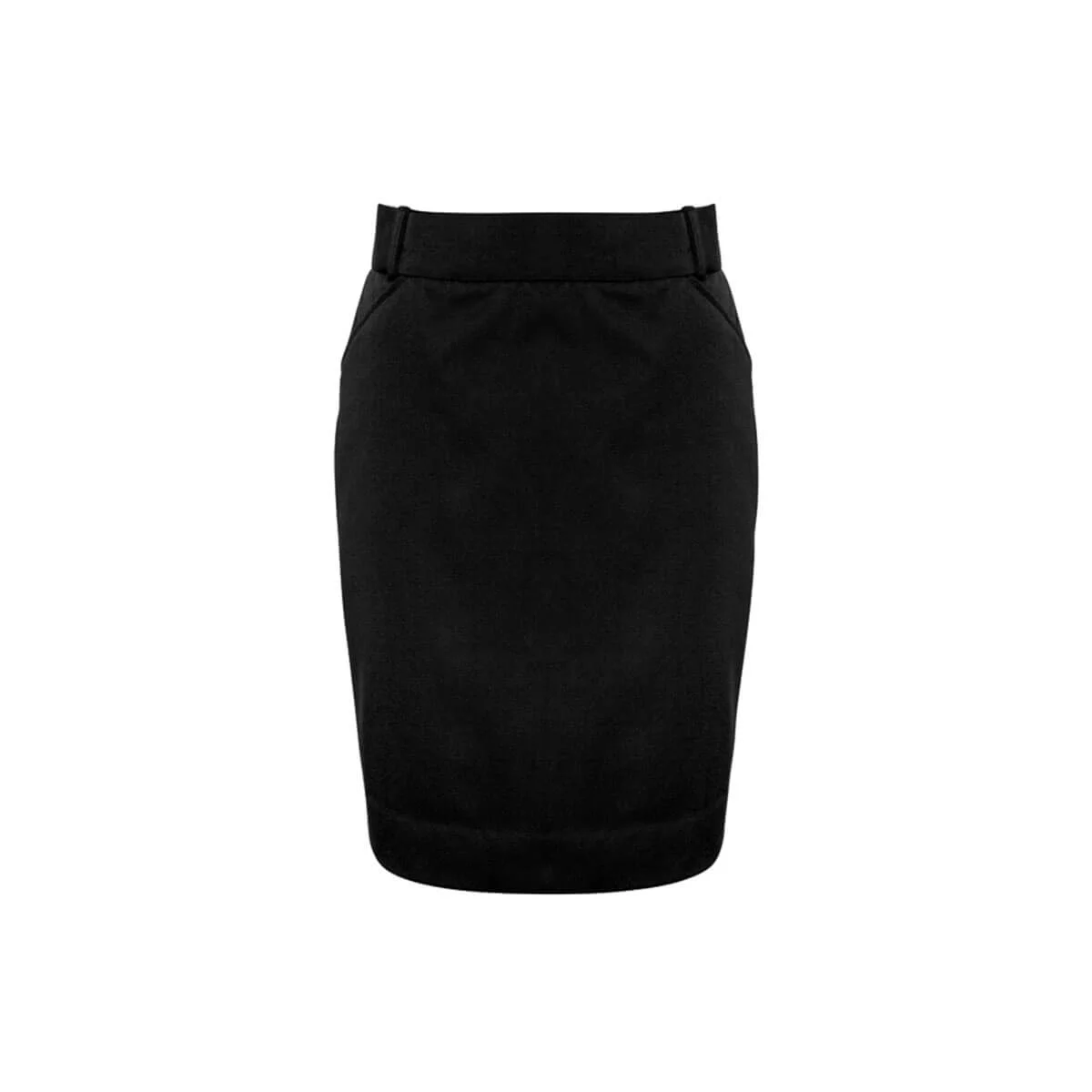 Ladies Detroit Flexi-Band Skirt-Black