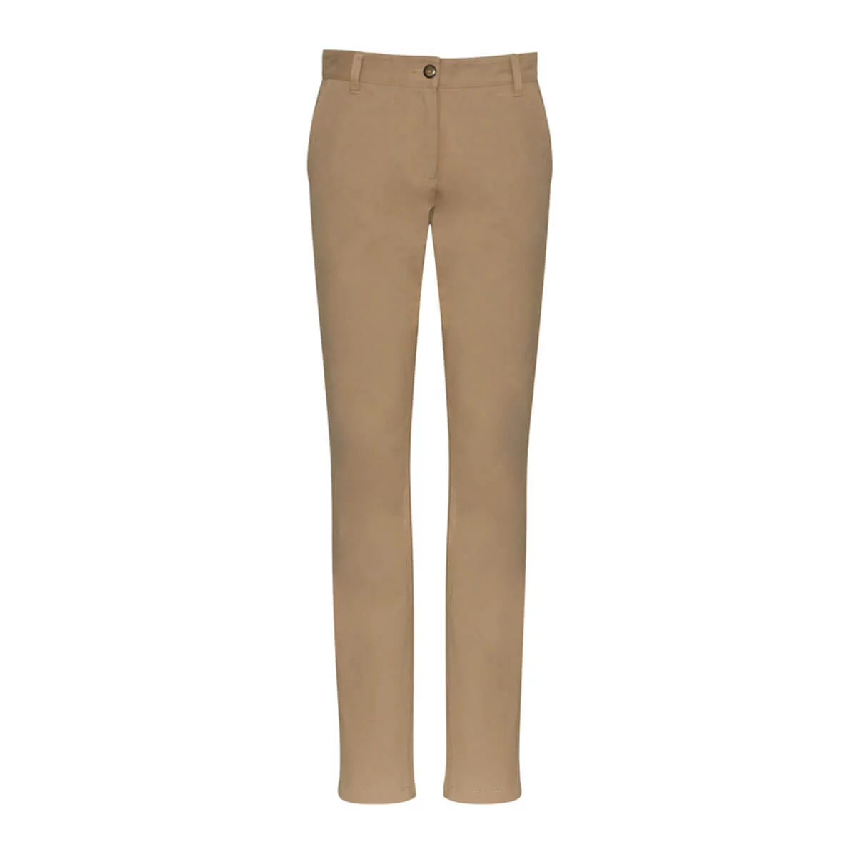 Ladies Lawson Chino Pant-Dark Stone