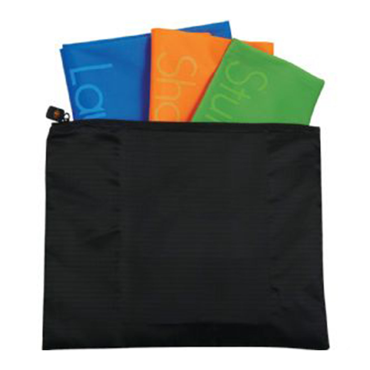 BRIGHTtravels Set of Clean Bags-Black