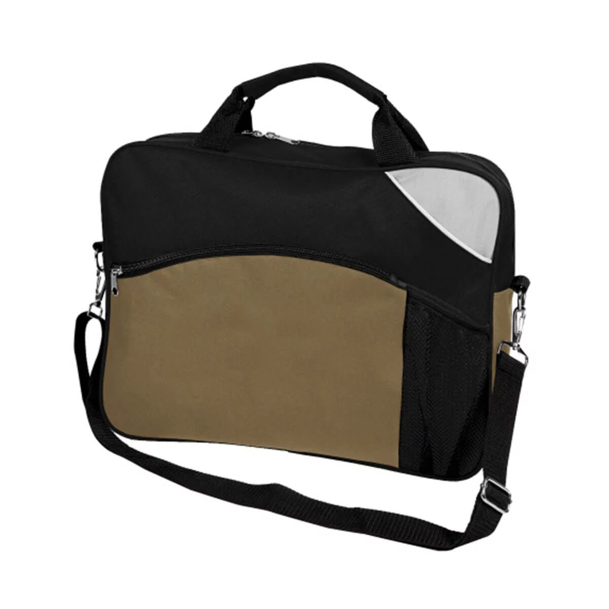 Churchill Sports Bag-Black / Khaki