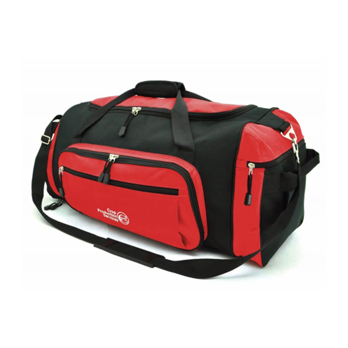 Soho Sports Bag-Red / Black