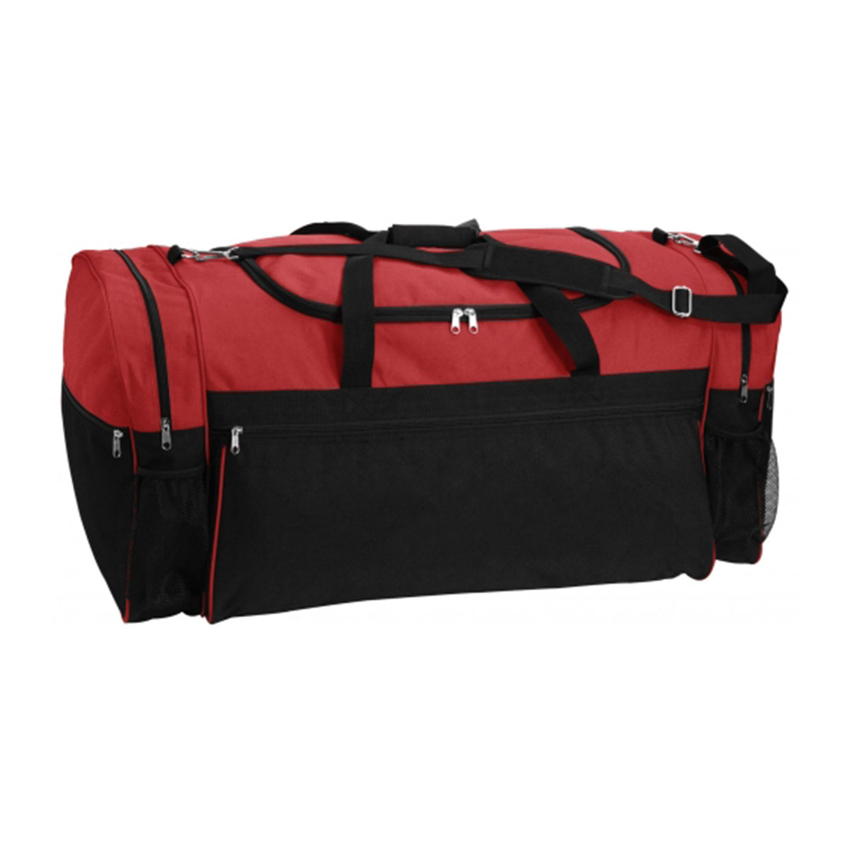 Large Sports Bag-Red / Black