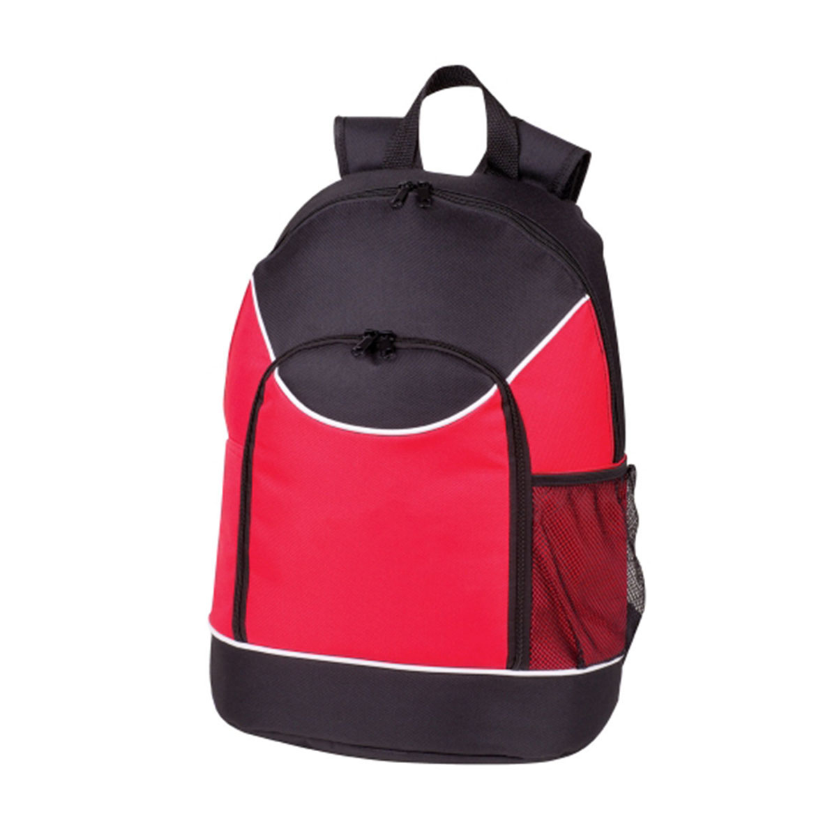 Backpack-Black / White / Red