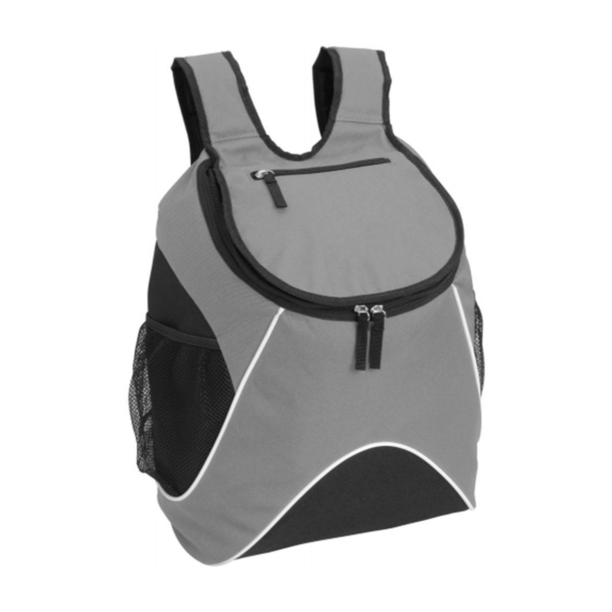 Carry Backpack-Grey / White / Black