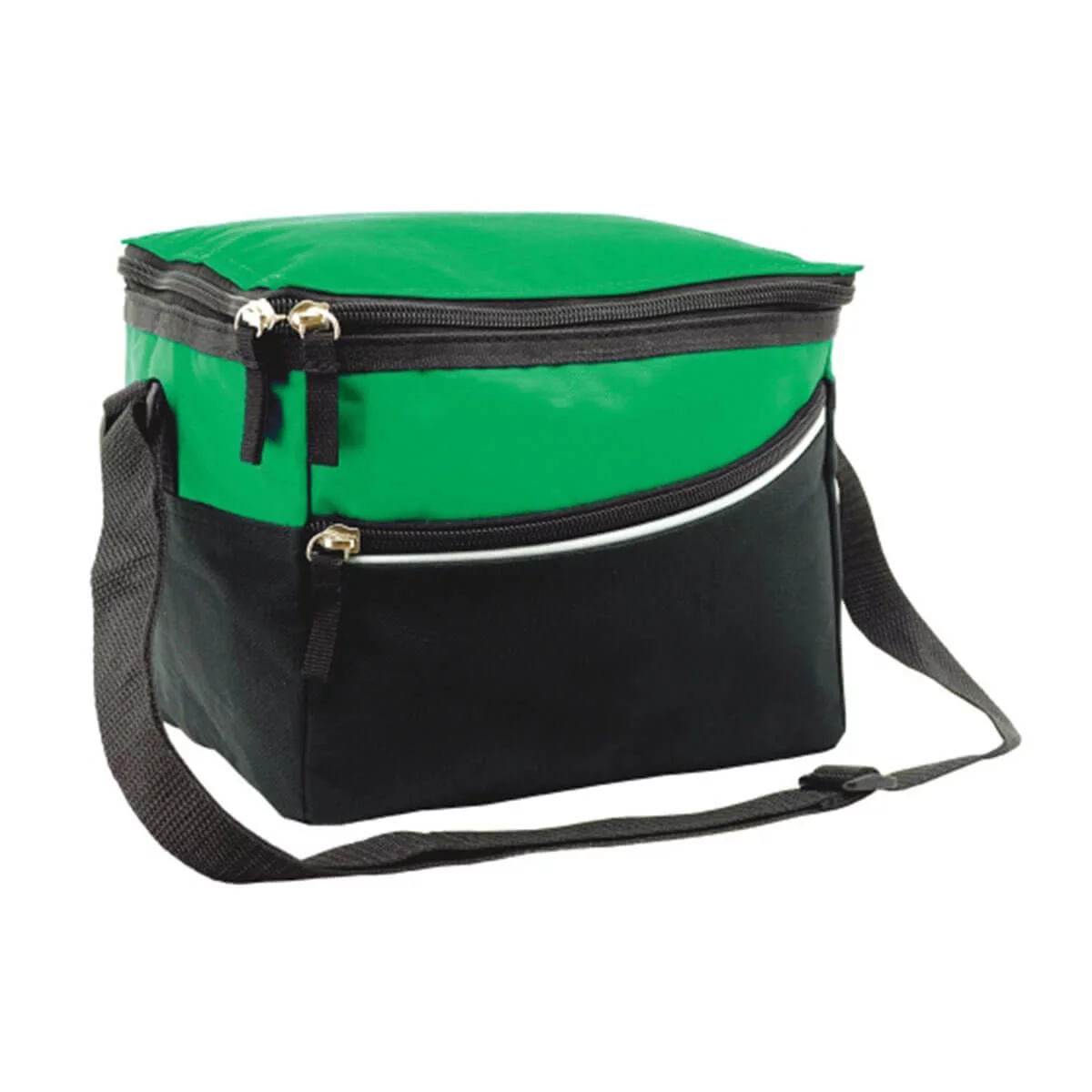 Amigo cooler bag-Emerald / Grey / Black