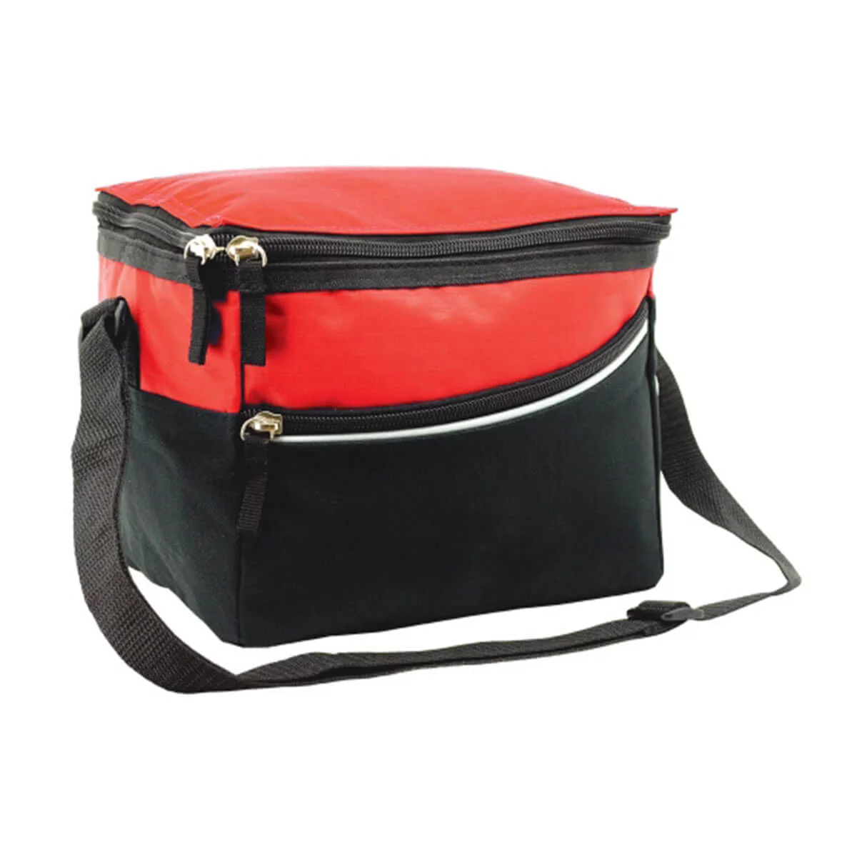Amigo cooler bag-Red / Grey / Black