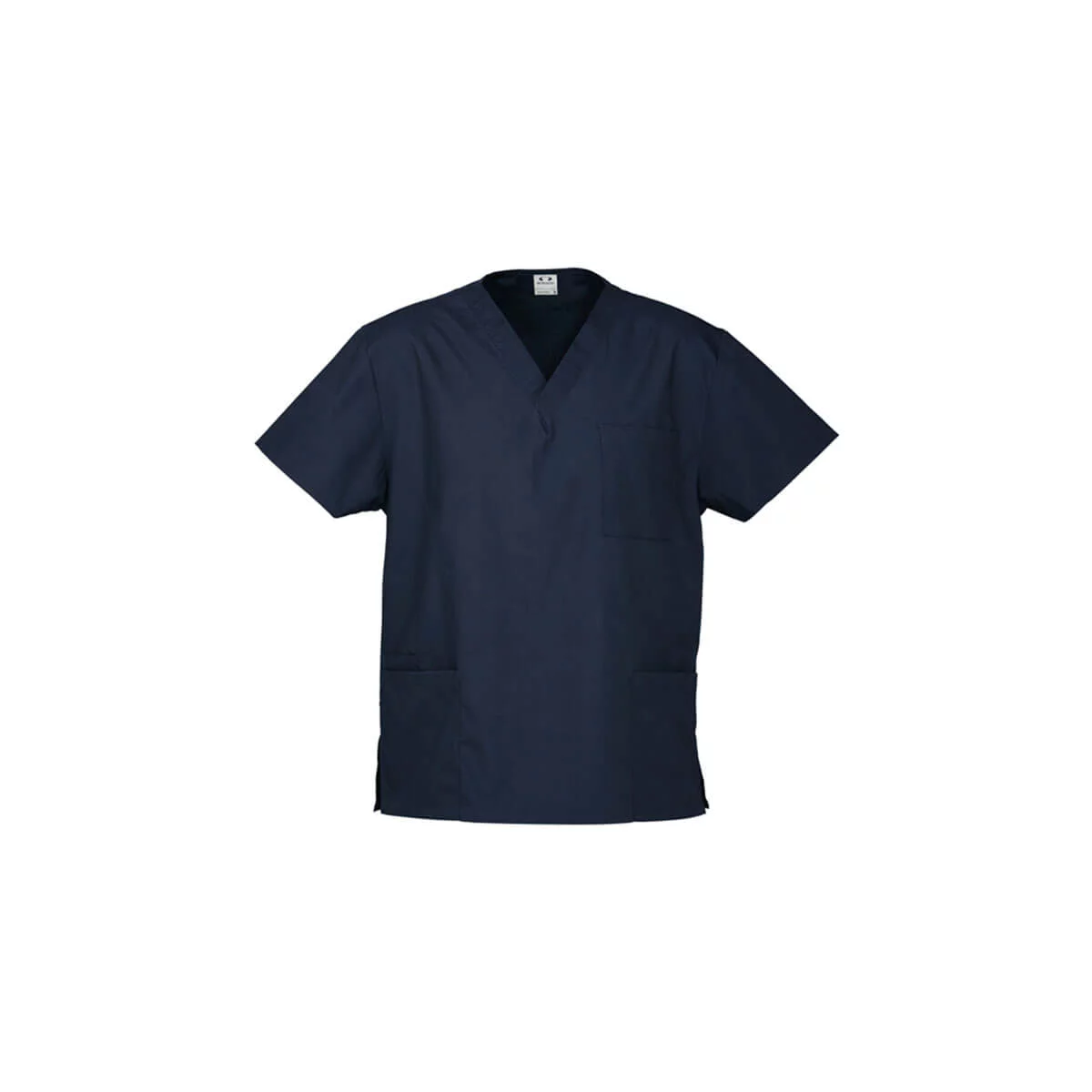 Unisex Classic Scrubs Top-Navy