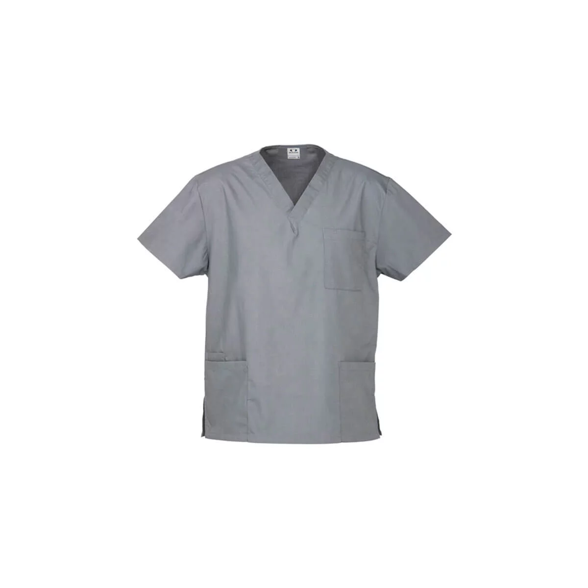 Unisex Classic Scrubs Top-Pewter
