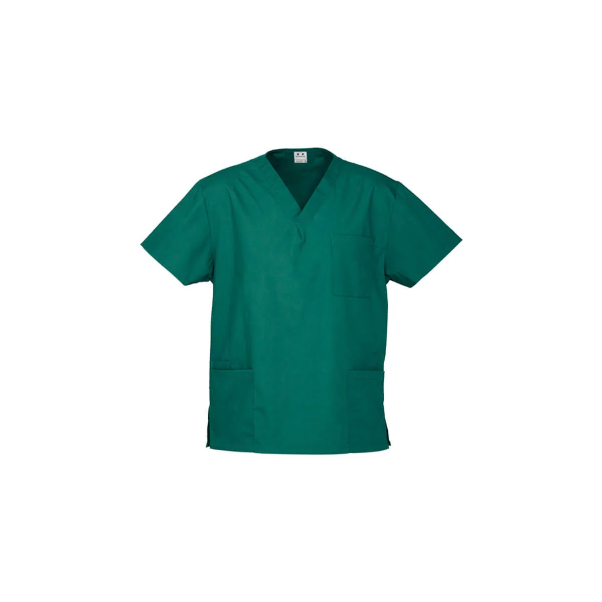 Unisex Classic Scrubs Top-Hunter Green