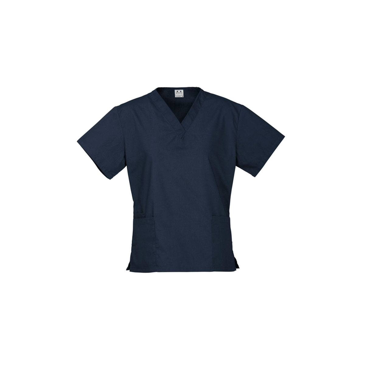 Ladies Classic Scrubs Top-Navy