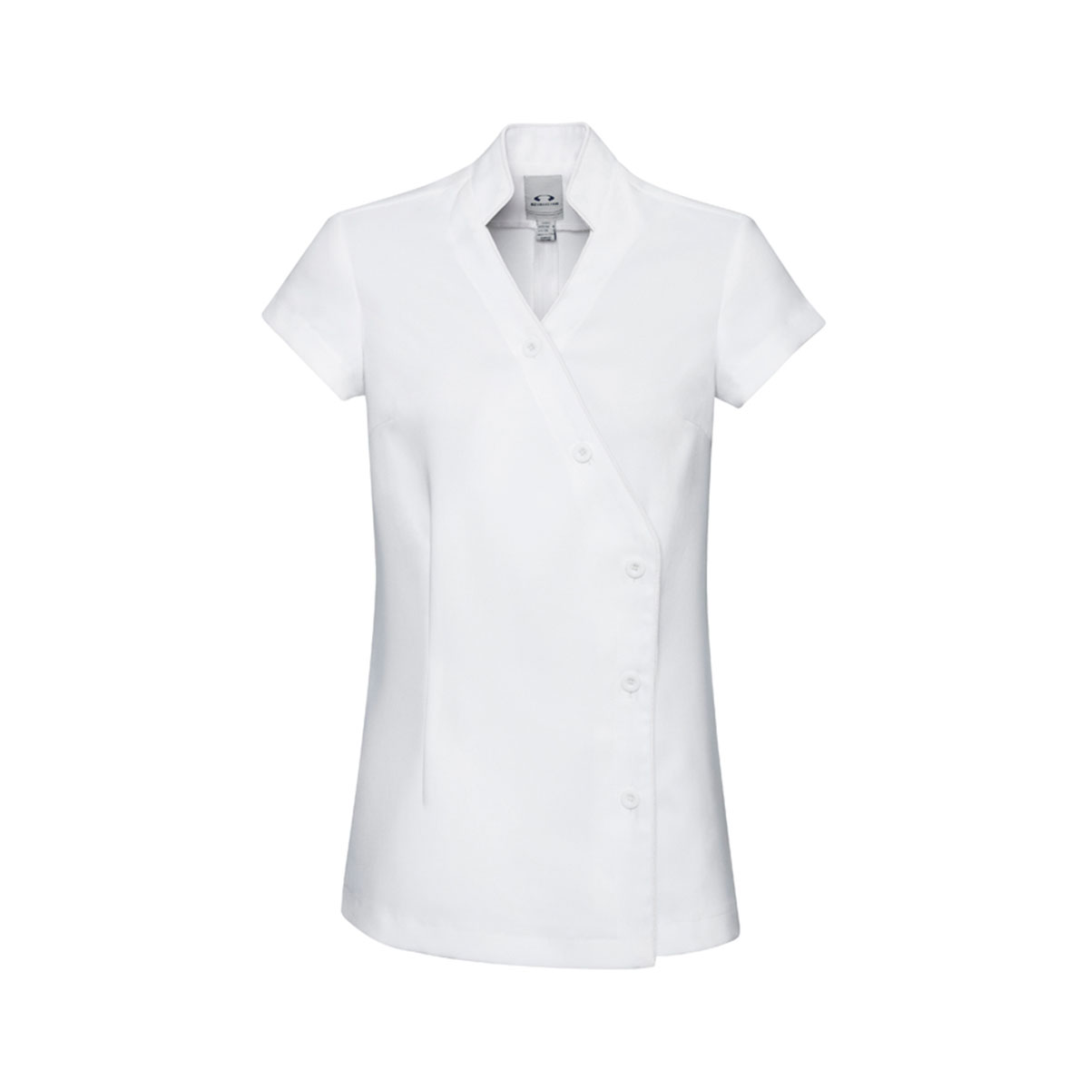 Ladies Zen Crossover Tunic-White