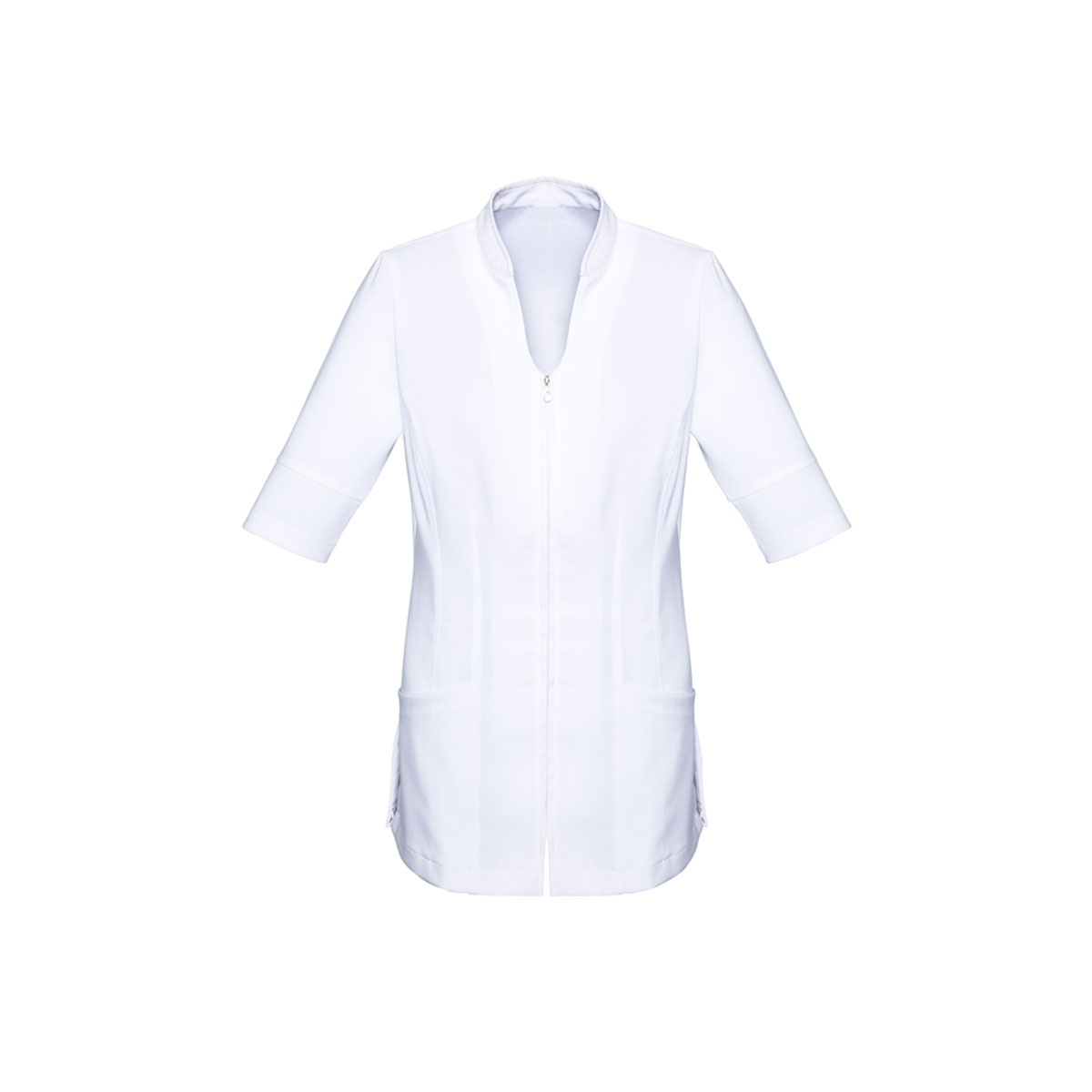 Ladies Bliss Tunic-White / White