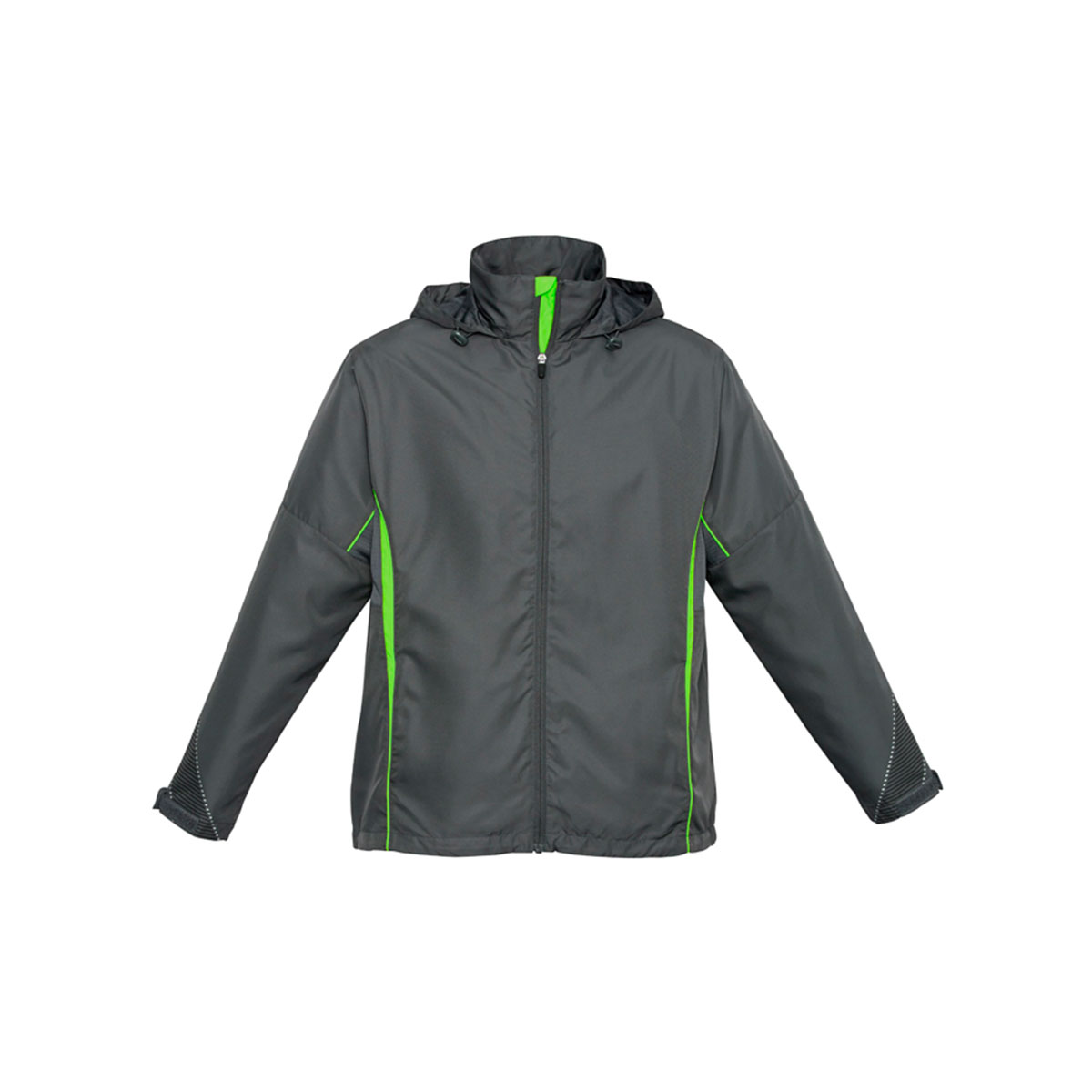 Kids Razor Team Jacket-Grey / Fluoro Lime